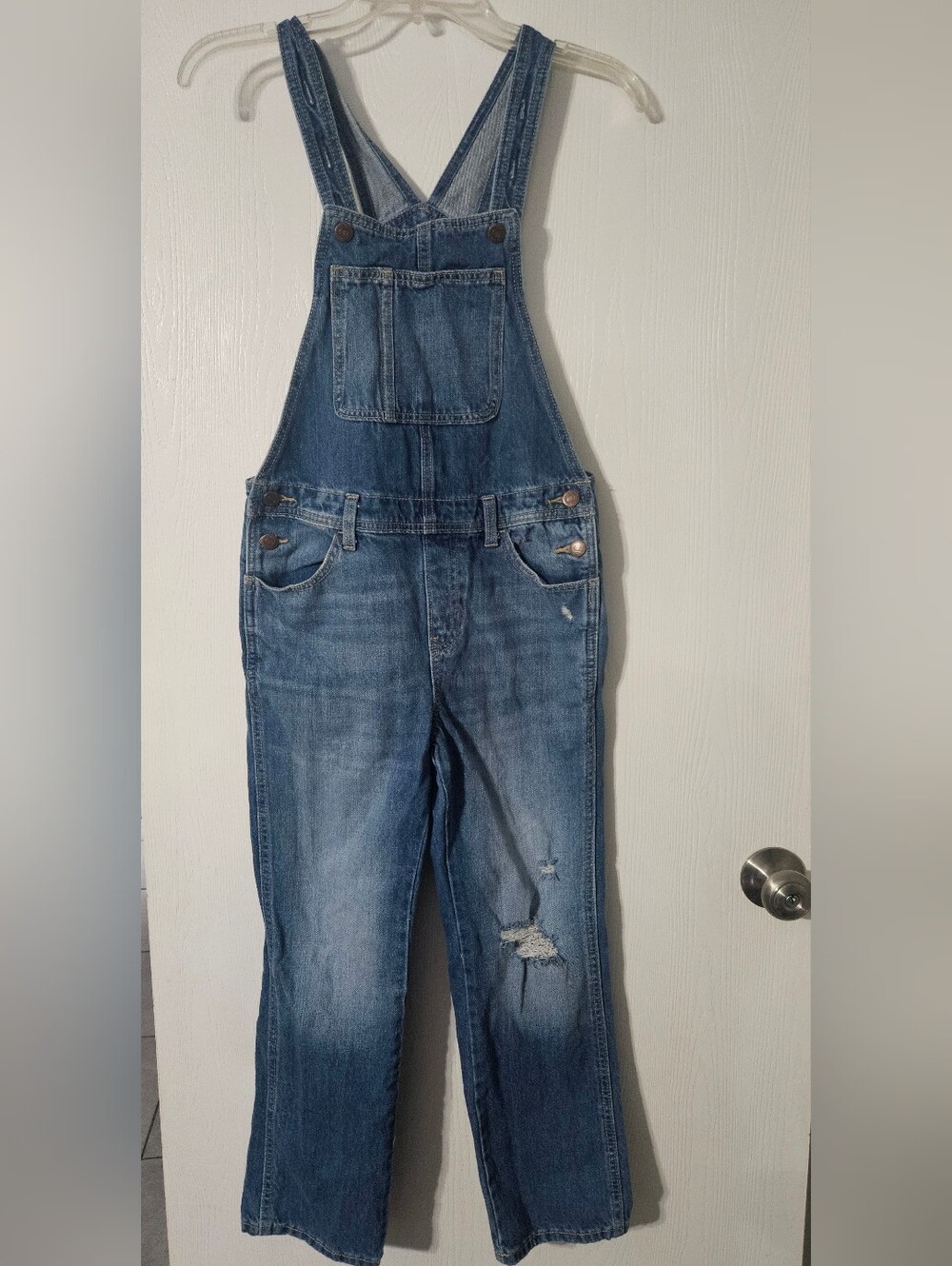 Old Navy Blue Denim Kids Overalls